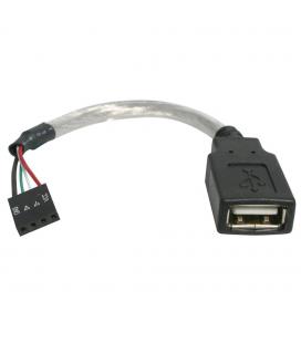 Cable usb tipo a a idc4 startech 0.15m - hembra - hembra