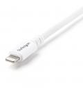 Cable lightning a usb tipo a startech 1m - macho - macho - blanco