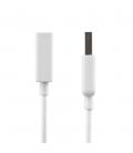 Cable usb tipo a startech 3m - macho - hembra - blanco