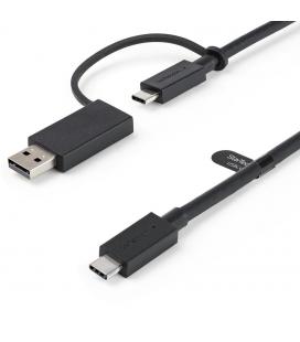 Cable usb tipo c a usb tipoa - usb tipo c startech 1m - macho - macho - negro