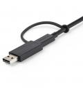 Cable usb tipo c a usb tipoa - usb tipo c startech 1m - macho - macho - negro