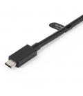 Cable usb tipo c a usb tipoa - usb tipo c startech 1m - macho - macho - negro