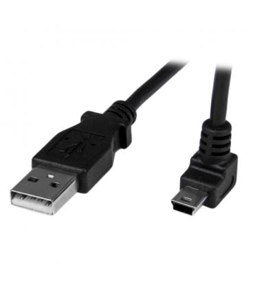 Cable usb tipo a a mini usb tipo b startech 1m - macho - macho - negro