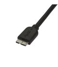 Cable usb tipo a a micro usb tipo b startech 0.5m - macho - macho - negro