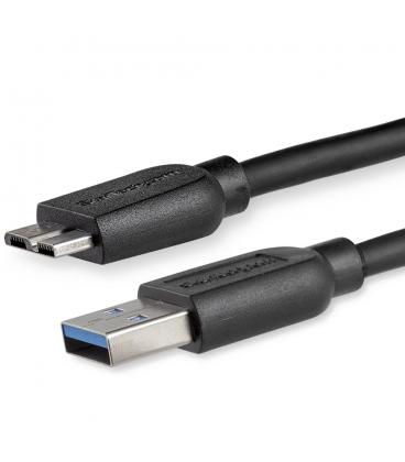 Cable usb tipo a a micro usb tipo b startech 2m - macho - macho - negro