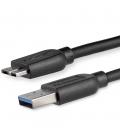Cable usb tipo a a micro usb tipo b startech 2m - macho - macho - negro
