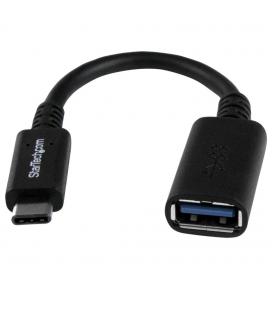 Cable usb tipo c a usb tipo a startech 0.15m - macho - hembra - negro