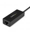 Adaptador usb tipo a a rj45 startech macho - hembra - negro