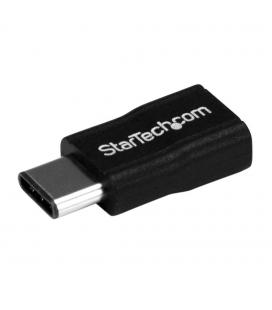 Adaptador usb tipo c a micro usb startech macho - hembra - negro