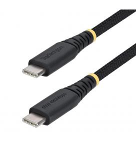 Cable usb tipo c startech 3m - macho - macho - negro trenzado
