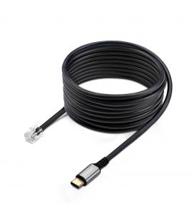 Cable usb tipo c a rj9 startech 1.8m