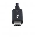 Cable usb tipo c startech 0.8m - macho - macho - negro