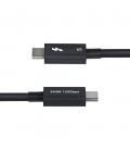 Cable usb tipo c startech 1m - macho - macho - negro