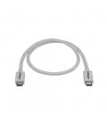 Cable usb tipo c startech 0.5m - macho - macho - blanco