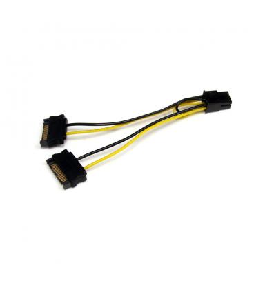 Cable 2x sata a pci express 6 pines startech 0.152m