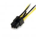 Cable 2x sata a pci express 6 pines startech 0.152m