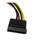 Adaptador lp4 a sata startech 0.15m - hembra - macho