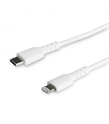 Cable lightning a usb tipo c startech 2m - macho - macho - blanco