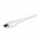 Cable lightning a usb tipo c startech 2m - macho - macho - blanco