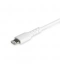 Cable lightning a usb tipo c startech 2m - macho - macho - blanco