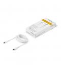 Cable lightning a usb tipo c startech 2m - macho - macho - blanco