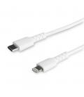 Cable lightning a usb tipo c startech 1m - macho - macho - blanco