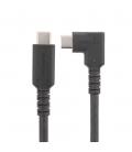 Cable usb tipo c startech 0.5m - macho - macho - negro