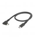 Cable usb tipo c startech 0.5m - macho - macho - negro
