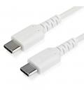 Cable usb tipo c startech 2m - macho - macho - blanco