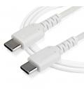 Cable usb tipo c startech 2m - macho - macho - blanco