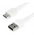 Cable usb tipo a a usb tipo c startech 1m - macho - macho - blanco