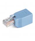 Adaptador rollover - consola cisco startech para rj45 macho - hembra