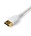 Cable hdmi 4k startech 2m - macho - macho - blanco