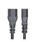Cable c14 a c13 startech 4.5m - macho - hembra - negro