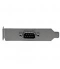 Placa para ranura serie m 9 pines startech a idc 10 pines macho - hembra