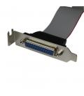 Adaptador paralelo db25 a idc26 startech 0.4m - hembra - hembra