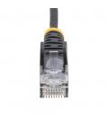 Cable de red startech latiguillo rj45 lszh utp cat6 0.5m negro
