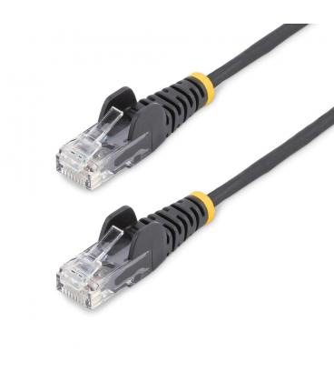 Cable de red startech latiguillo rj45 lszh utp cat6 3m negro