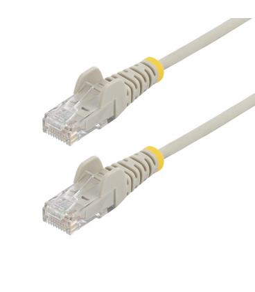 Cable de red startech latiguillo rj45 lszh utp cat6 2m gris