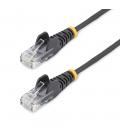 Cable de red startech latiguillo rj45 lszh utp cat6 1.5m negro