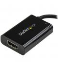 Adaptador externo usb tipo c a hdmi startech macho - hembra - negro