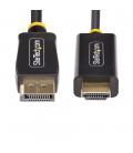 Cable displayport a hdmi startech 1m - macho - macho - negro