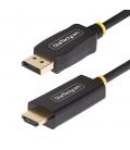 Cable displayport a hdmi startech 2m - macho - macho - negro