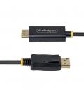 Cable displayport a hdmi startech 2m - macho - macho - negro