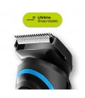 Barbero cortapelos braun bt3240 - uk + gillete fusion 39 ajustes - barba - lavable - control giratorio