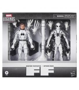 Pack 2 figuras hasbro marvel legends series mister fantastick & spiderman