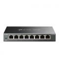 Switch 8 puertos 10 - 100 - 1000 tp - link gris