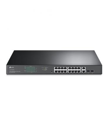 TP-Link TL-SG1218MPE switch Gestionado L2 Gigabit Ethernet (10/100/1000) Energía sobre Ethernet (PoE) 1U Negro
