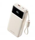 Powerbank 20000mah vention xgyw0-40-ty/ 22.5w/ blanca/ incluye cable usb tipo-c