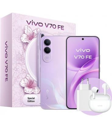Smartphone vivo v70 fe 8gb/ 256gb/ 6.83'/ 5g/ púrpura/ incluye cargador + auriculares